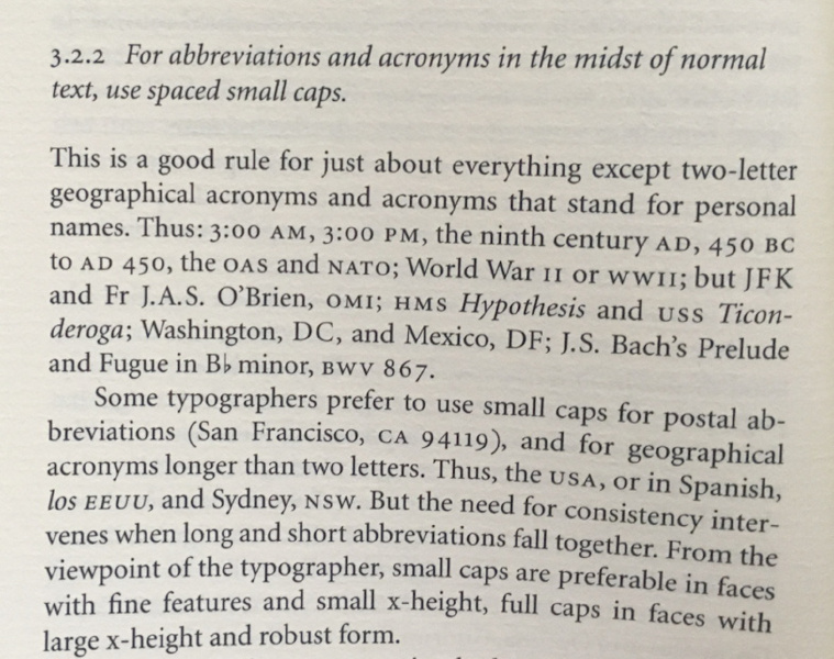 Robert Bringhurst on abbreviations